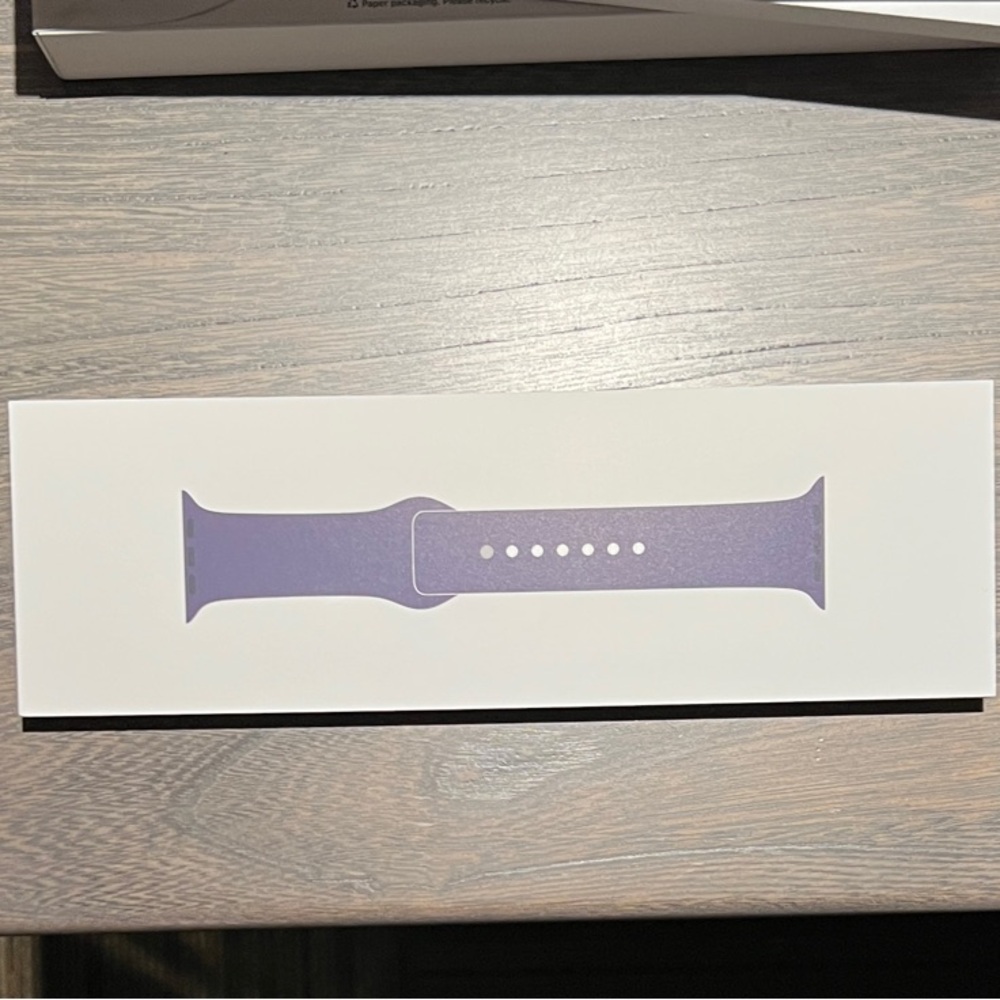 Apple Watch Series 11 42mm Purple Fog Sport Band S/M